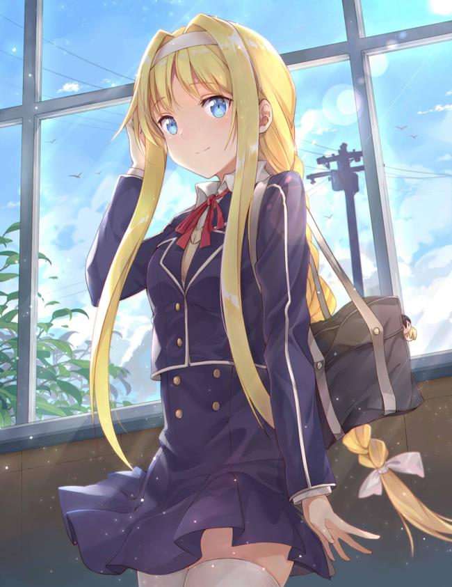 SAO アリシゼーション、アリスちゃんのエロ画像まとめ。-12 SAO, Sword Art Online, アニメ, ソードアートオンライン, アリス, 金髪の画像-12